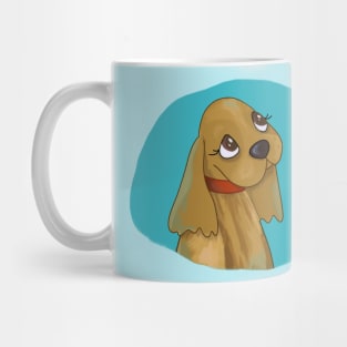 Gold Cocker Puppy Mug